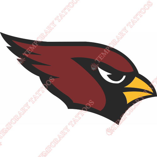 Arizona Cardinals Customize Temporary Tattoos Stickers NO.382